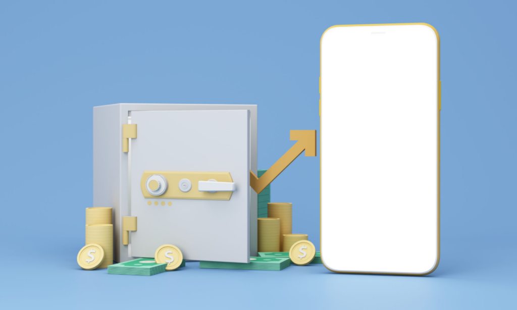 Check card small credit cash