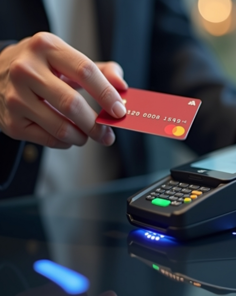 Interest-free credit card cashing